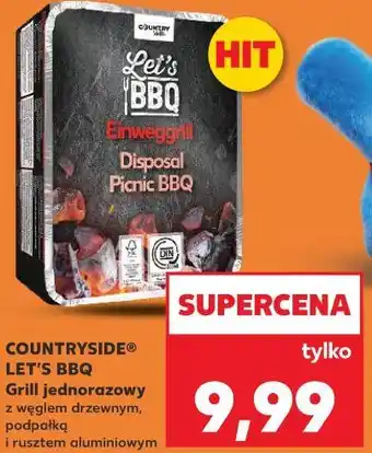 Kaufland Countryside Let's BBQ Grill jednorazowy oferta