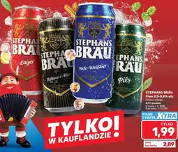 Kaufland STEPHANS BRÄU Piwo 0,5-5,4% alk oferta