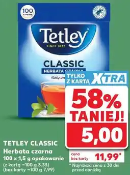 Kaufland Tetley Classic Herbata czarna oferta