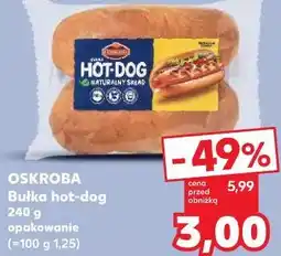 Kaufland Oskroba Bułka hot-dog oferta