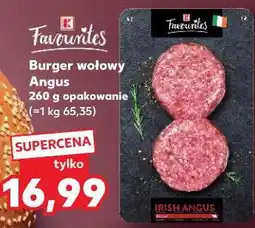 Kaufland K-Favourites Burger wołowy Angus oferta