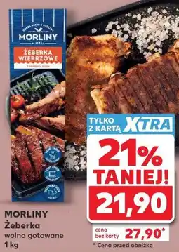 Kaufland Morliny Żeberka wolno gotowane oferta