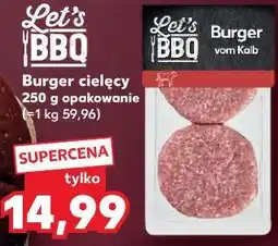Kaufland Let's BBQ Burger cielęcy oferta