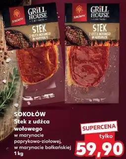 Kaufland Sokołów Stek z udźca wołowego w marynacie oferta
