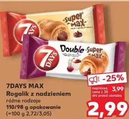 Kaufland 7Days Max Rogalik z nadzieniem oferta