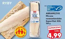 Kaufland ABRAMCZYK Miruna nowozelandzka Superfilet XXL oferta