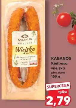 Kaufland Kabanos Kiełbasa wiejska pieczona oferta