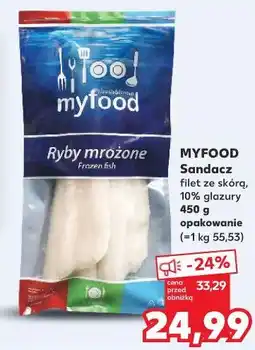 Kaufland Myfood Sandacz filet ze skórą oferta
