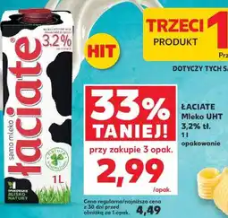 Kaufland Łaciate Mleko UHT 3,2% tł oferta