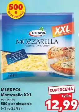 Kaufland MLEKPOL Mozzarella XXL ser tarty oferta