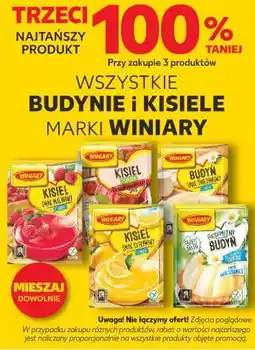 Kaufland Budynie i kisiele Winiary oferta