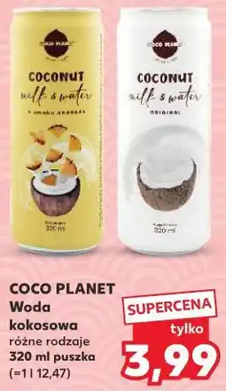 Kaufland COCO PLANET Woda kokosowa różne rodzaje oferta