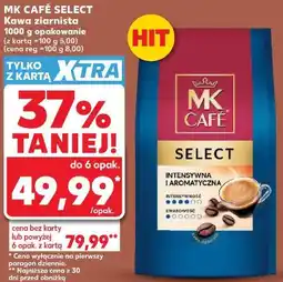 Kaufland MK CAFÉ SELECT Kawa ziarnista oferta