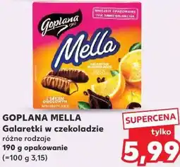 Kaufland Goplana Mella Galaretki w czekoladzie oferta