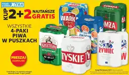 Kaufland Wszystkie 4-paki piwa w puszkach oferta