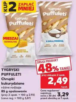 Kaufland Tygryski Puffuleti Chrupki kukurydziane oferta