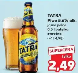 Kaufland TATRA Piwo 5,6% alk oferta