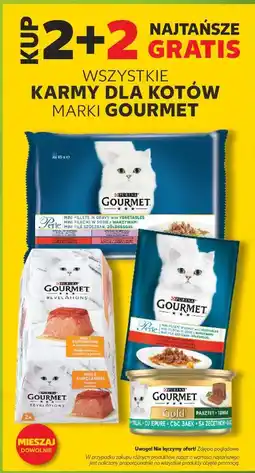 Kaufland Gourmet Karmy dla kotów oferta