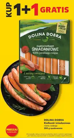 Kaufland Dolina Dobra Kiełbaski śniadaniowe oferta