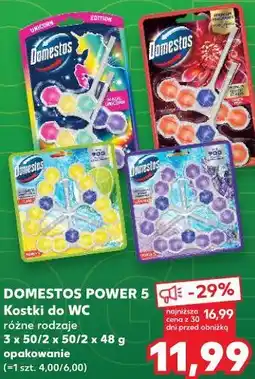 Kaufland Domestos Power 5 Kostki do WC oferta