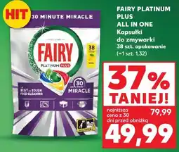 Kaufland FAIRY PLATINUM PLUS ALL IN ONE Kapsułki do zmywarki oferta