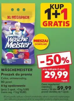 Kaufland WÄSCHEMEISTER Proszek do prania oferta