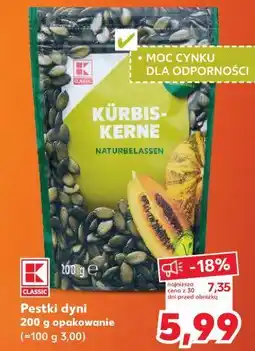 Kaufland K-Classic Pestki dyni oferta