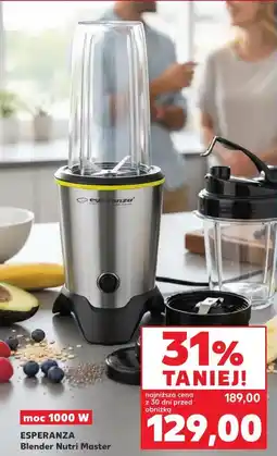 Kaufland Esperanza Blender Nutri Master oferta