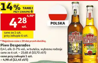 Auchan Piwo Desperados oferta