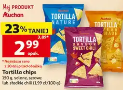 Auchan Tortilla chips Auchan oferta