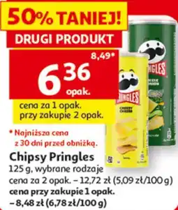 Auchan Chipsy Pringles oferta
