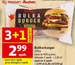 Auchan Bułka burger oferta