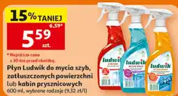 Auchan Ludwik Płyn do mycia szyb, zatłuszczonych powierzchni lub kabin prysznicowych oferta