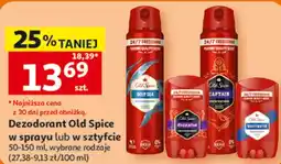 Auchan Dezodorant Old Spice w sprayu lub w sztyfcie oferta