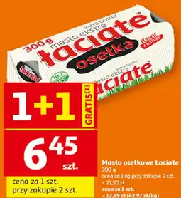 Auchan Masło osełkowe Łaciate oferta