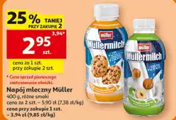 Auchan Napój mleczny Müller Müllermilch oferta