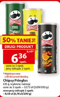 Auchan Chipsy Pringles oferta
