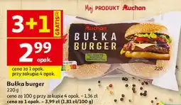 Auchan Bułka burger oferta