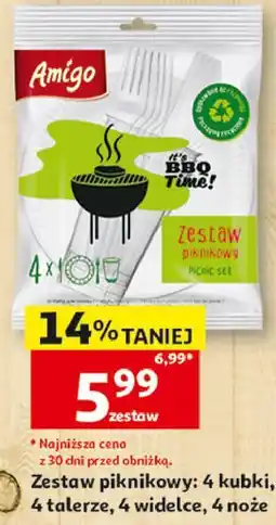 Auchan Zestaw piknikowy Amigo oferta