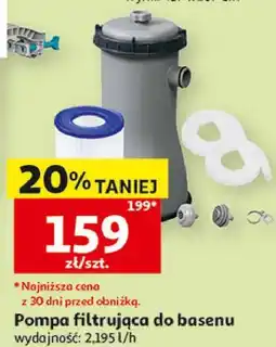 Auchan Pompa filtrująca do basenu oferta