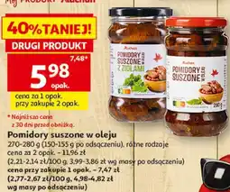 Auchan Pomidory suszone w oleju Auchan oferta