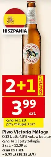 Auchan Piwo Victoria Málaga oferta