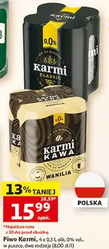 Auchan Piwo Karmi oferta