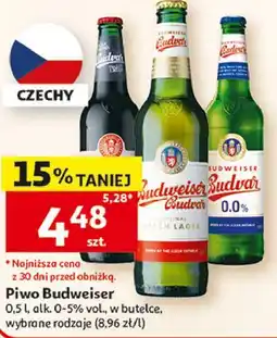 Auchan Piwo Budweiser Budvar oferta