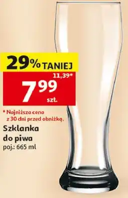 Auchan Szklanka do piwa oferta