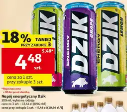 Auchan Napój energetyczny Dzik oferta