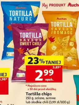 Auchan Tortilla chips Auchan oferta
