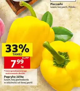 Auchan Papryka żółta oferta