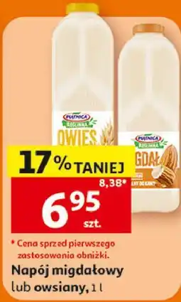 Auchan Napój migdałowy lub owsiany Piątnica Roślinna oferta