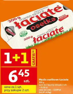 Auchan Masło osełkowe ekstra Łaciate oferta